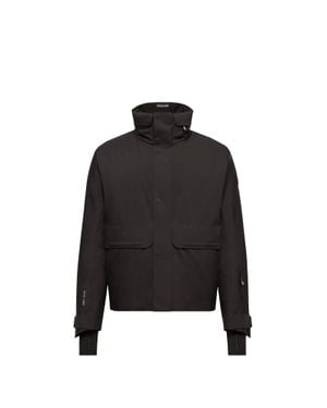 Moncler Moncler Irrenberg Isolierte Skijacke Mit Kapuze, Herren, Größe - Schwarz
