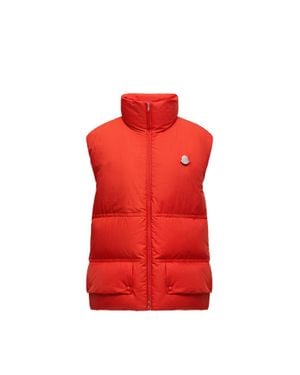 Moncler + Jil Sander Moncler Daunenweste Chlorine, Damen, Größe - Rot