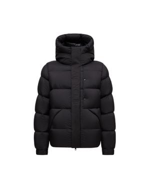 Moncler Moncler Madeira Hooded Short Down Jacket - Black