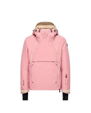 Moncler Moncler Ampay Gore-Tex Hooded Padded Ski Jacket - Pink