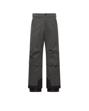Moncler Moncler Wool Ski Pants - Gray