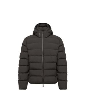 Moncler Moncler Arajoki Hooded Short Down Jacket - Black