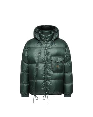 Moncler Moncler Karakorum Hooded Short Down Jacket - Green