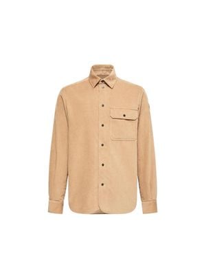 Moncler Moncler Corduroy Shirt - Natural