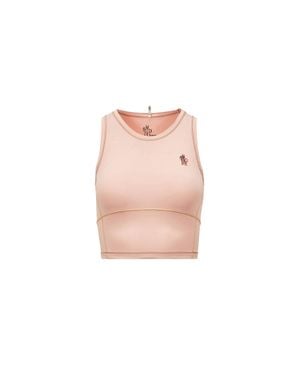 Moncler Moncler Logo Tank Top - Pink