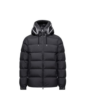 Moncler Moncler Cardere Hooded Short Down Jacket - Black