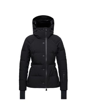 Moncler Guyane Hooded Down Ski Jacket - Black