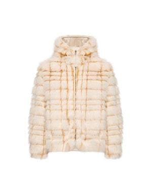 Moncler Moncler Pluvier Short Padded Jacket - Natural