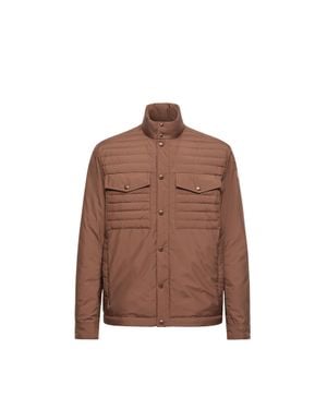 Moncler Moncler Vnorviane Mid-Length Down Jacket - Brown