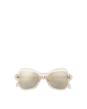 Moncler Moncler Elizia Butterfly-Sonnenbrille, Größe - Weiß