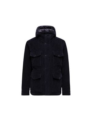 Moncler Piumino Corto Reversibile Greselin - Nero
