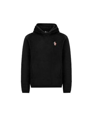 Moncler Polartec Hoodie in Black for Men Lyst UK