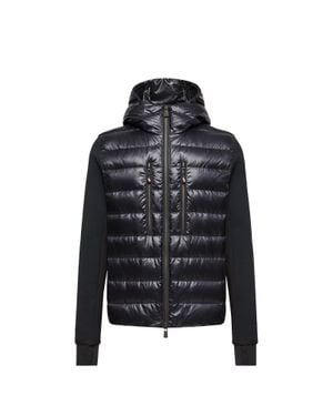 Moncler Moncler Padded Zip-Up Hoodie - Black