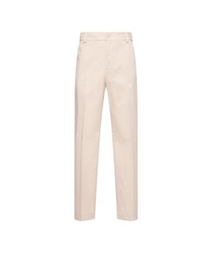 Moncler Moncler Pantalones De Sastrería De Algodón, Hombre, Talla - Neutro