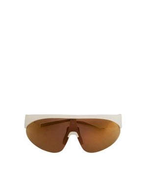 Moncler Moncler Myrr Oval Sunglasses - Brown