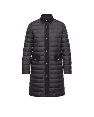Moncler Moncler Jujulong Cotton & Linen-Trimmed Down Jacket - Black