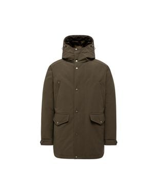 Moncler Livradois Hooded Short Down Jacket - Black