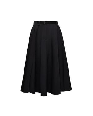 Moncler Moncler Midi Skirt - Black