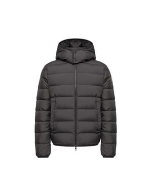 Moncler Moncler Montbrocq Hooded Short Down Jacket - Black