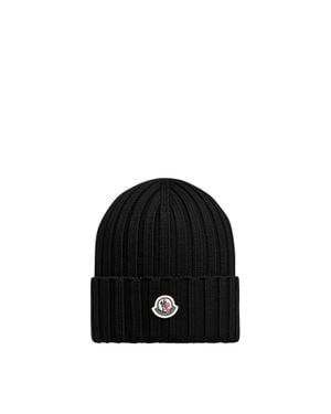 Moncler Moncler Wool Beanie - Black