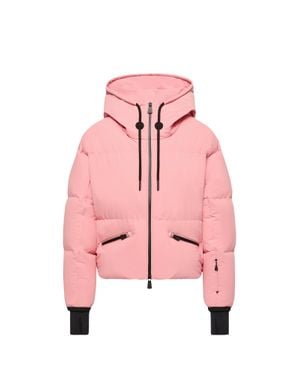 Moncler Moncler Allesaz Hooded Insulated Ski Jacket - Pink