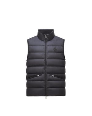 Moncler Lechtal Quilted Vest - Blue
