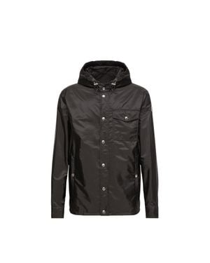 Moncler Moncler Veste Mi-Longue À Capuche Duvainne, Homme, Taille - Noir