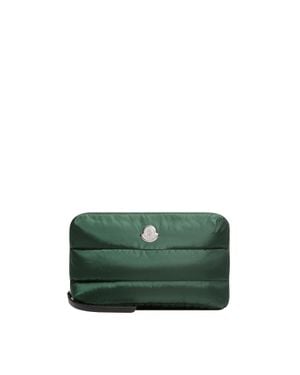 Moncler Beauty Case Caradoc, Donna, Taglia - Verde