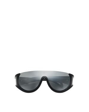 Moncler Moncler Pulser Wraparound-Sonnenbrille, Größe - Grau
