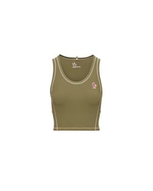 Moncler Moncler Polartec Tank Top - Green