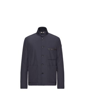 Moncler Moncler Westerlies Down Shirt Jacket - Blue