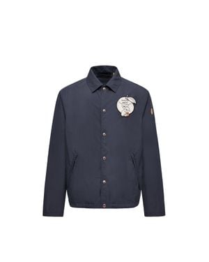 Moncler x Gilga Farm designed by Donald Glover Moncler X Gilga Farm By Donald Glover Satsuma Shirt Jacket - Blue