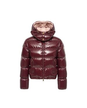 Moncler Moncler Niveole Short Down Jacket - Red