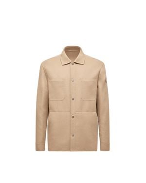 Moncler Moncler Tagnit Reversible Wool Shirt Jacket - Black