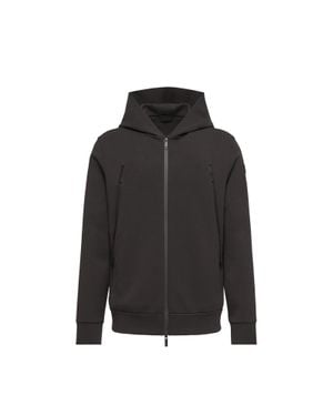 Moncler Felpa Con Cappuccio - Nero