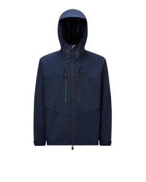 Moncler Giacca Shell Con Cappuccio Orden, Uomo, Taglia - Blu