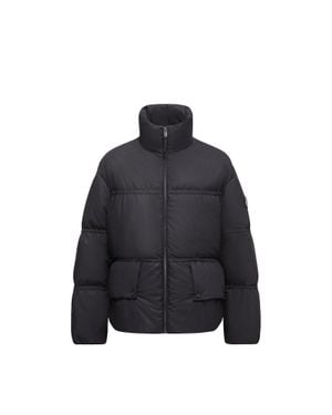 Moncler + Jil Sander Moncler Kurze Daunenjacke Mimimycin Von, Damen, Größe - Schwarz