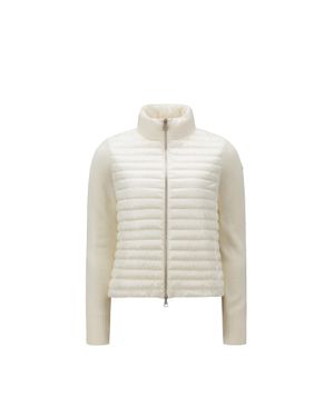 関税込 MONCLER  PADDED TEDDY ZIP-UP CARDIGAN Women's Padded Teddy Zip-Up Cardigan – Snowsport