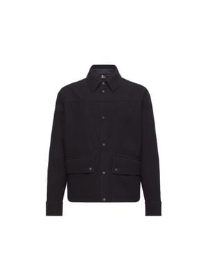 Moncler Moncler Interlock Long Sleeve Shirt - Black