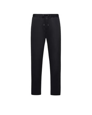 Moncler Moncler Logo Jogging Trousers - Black