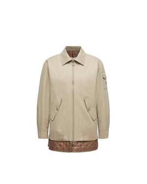 Moncler Felci Padded Shirt Jacket - Natural