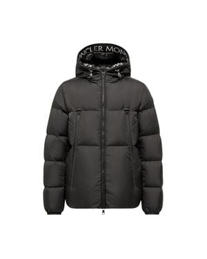 Moncler Moncler Montcla Hooded Short Down Jacket - Black