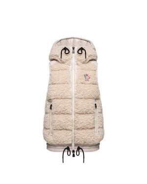 Moncler Moncler Teddy Padded Gilet - Natural