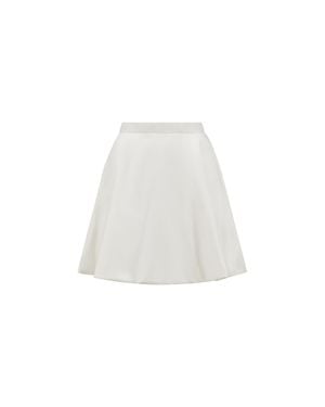 Moncler Padded Mini Skirt - White