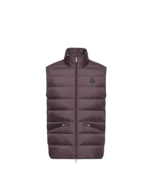 Moncler Moncler Lechtal Down Gilet - Purple