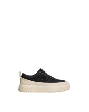 Moncler Moncler Altive Nubuck & Suede Trainers - Black