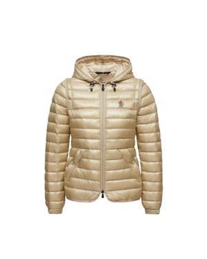 Moncler Doudoune Courte 2-En-1 Karura À Capuche - Métallisé