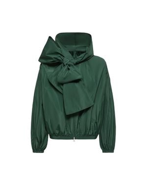 Moncler Moncler Pecher Taffeta Hooded Jacket - Green
