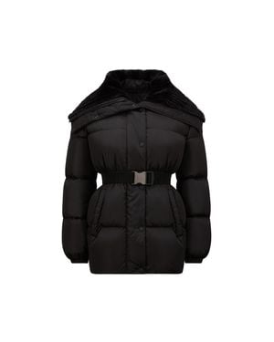 Moncler Brasseurs Short Down Jacket - Black