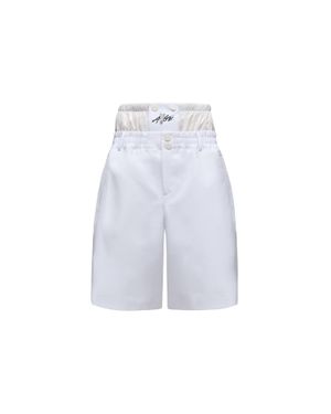 Moncler x A$AP ROCKY Moncler Shorts Con Estampado De Logotipo, Hombre, Talla - Azul